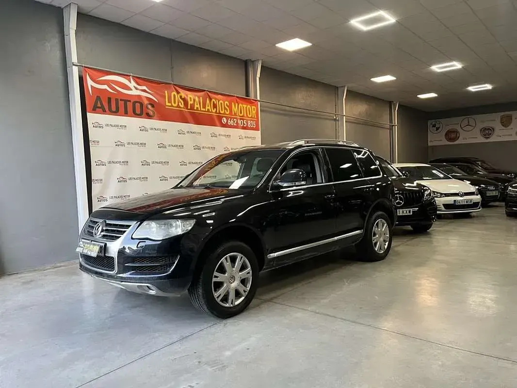 Usado VW Touareg R 174 CV (127 kW) 2008 Negro SUV