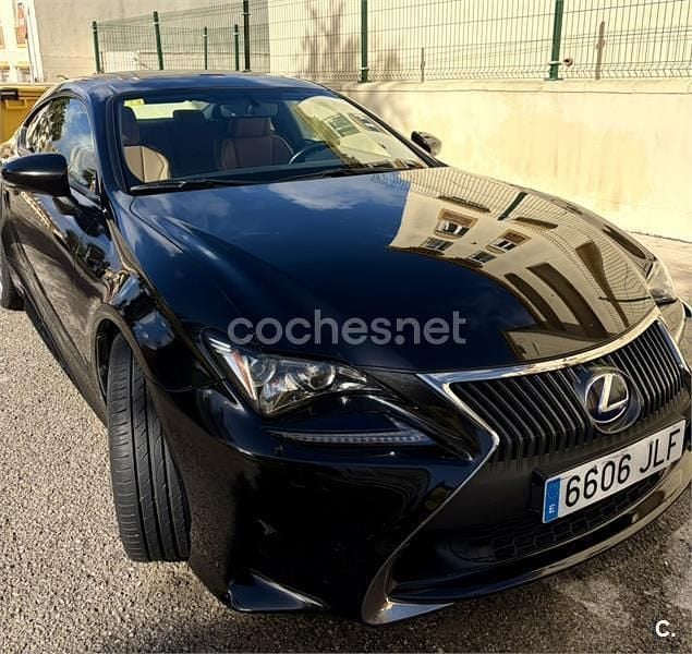 Negro Usado 2016 Lexus RC300h Luxury Line Coupe | 24.000 € (Buen precio) - Imagen 1/4