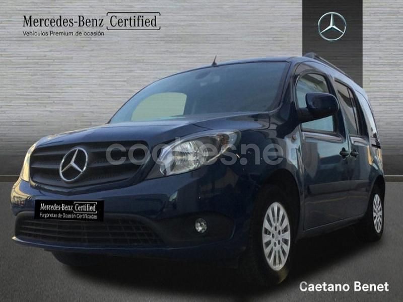 Azul Usado 2019 Mercedes Citan 109 Familiar | 18.900 € (Caro) - Imagen 1/4