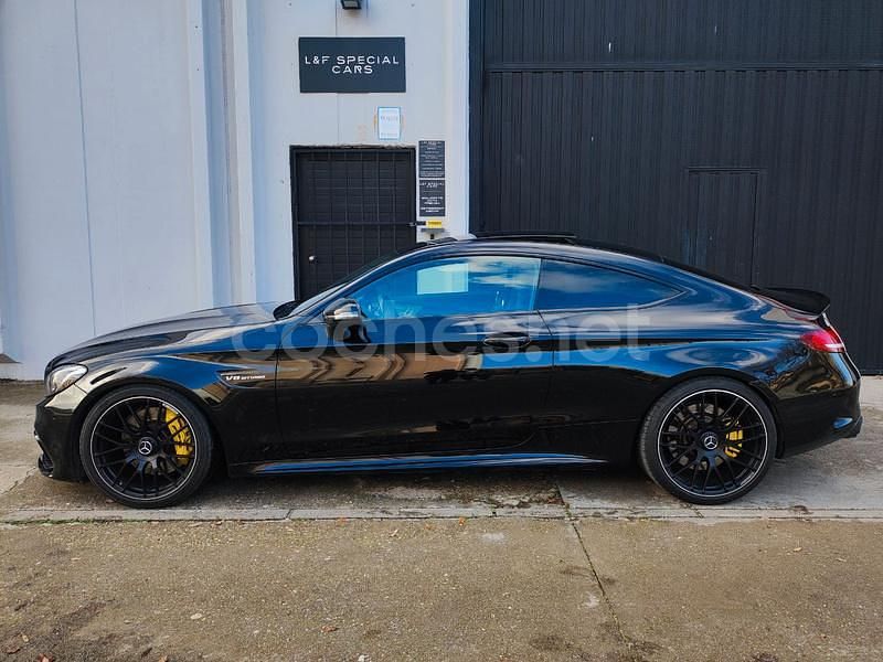 Usado Mercedes C63 AMG 476 CV (350 kW) 2017 Negro Coupe
