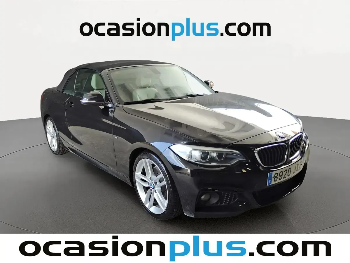 Begagnad BMW 220 190 HK (139 kW) 2017 Svart Cab