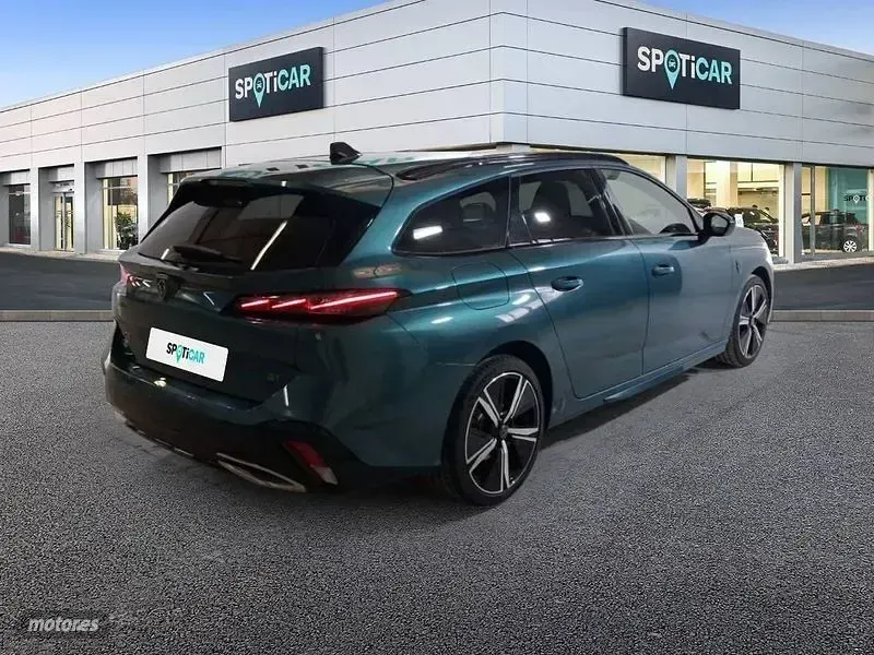 Usado Peugeot 308 SW GT 130 CV (95 kW) 2024 Azul Familiar