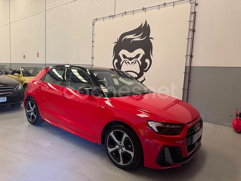 Rojo Usado 2021 Audi A1 S-Line Berlina | 17.900 € (Buen precio) - Imagen 1/4