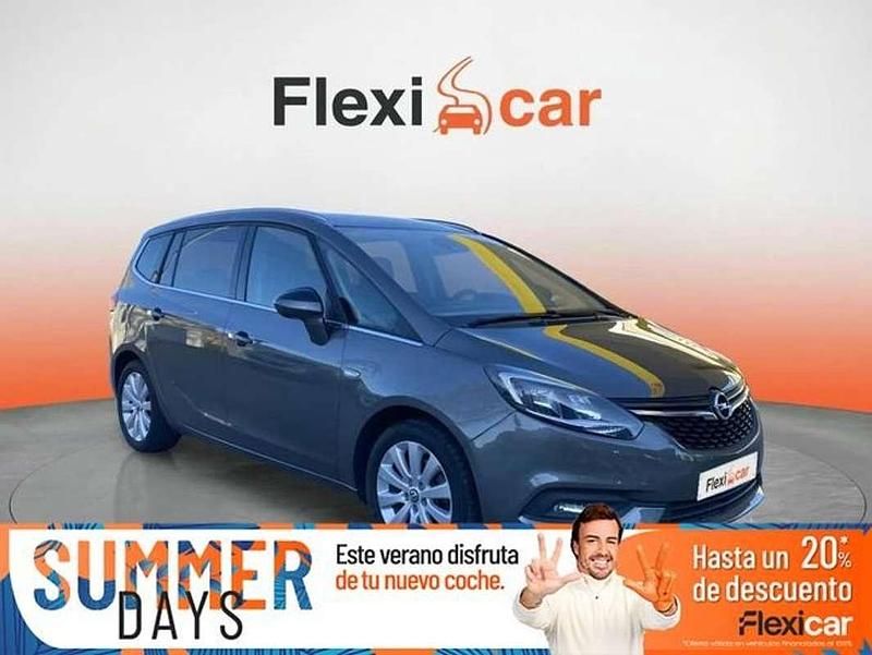 Gris Usado 2017 Opel Zafira Tourer Excellence Monovolumen | 12.290 € (Precio justo) - Imagen 1/4