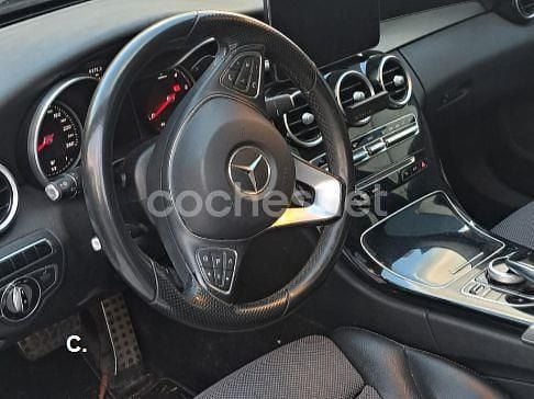 Usado Mercedes C220 Avantgarde 170 CV (125 kW) 2015 Gris / plata Berlina