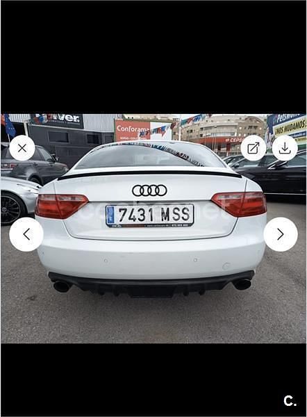 Usado Audi A5 180 CV (132 kW) 2009 Blanco Coupe