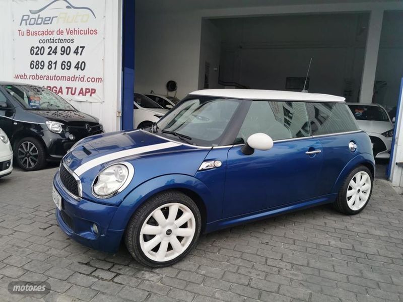 Usado Mini Cooper 2009 Azul Utilitario