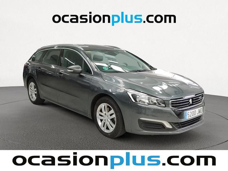 Usado Peugeot 508 Active 150 CV (110 kW) 2016 Gris Familiar