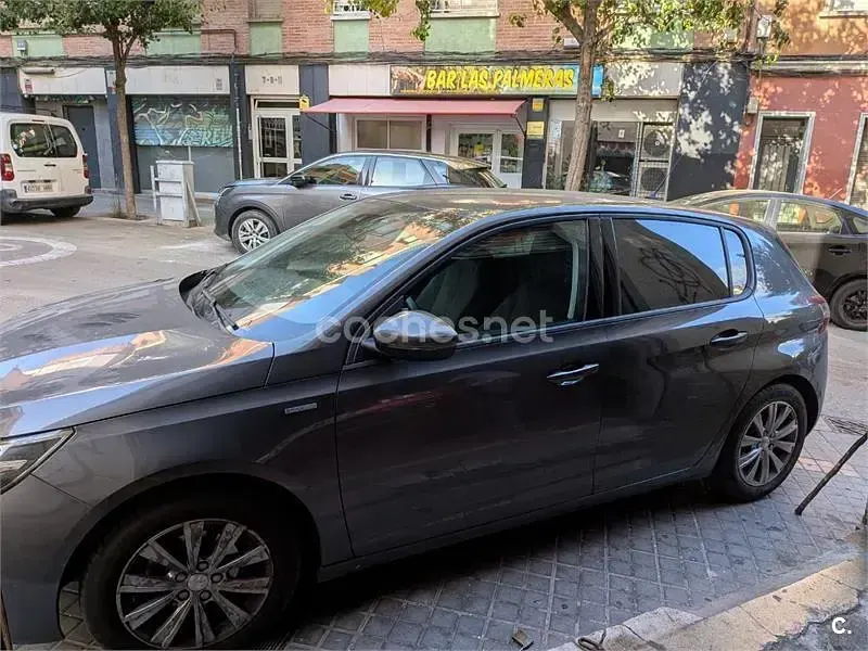 Usado Peugeot 308 Access 110 CV (80 kW) 2019 Gris / plata Berlina