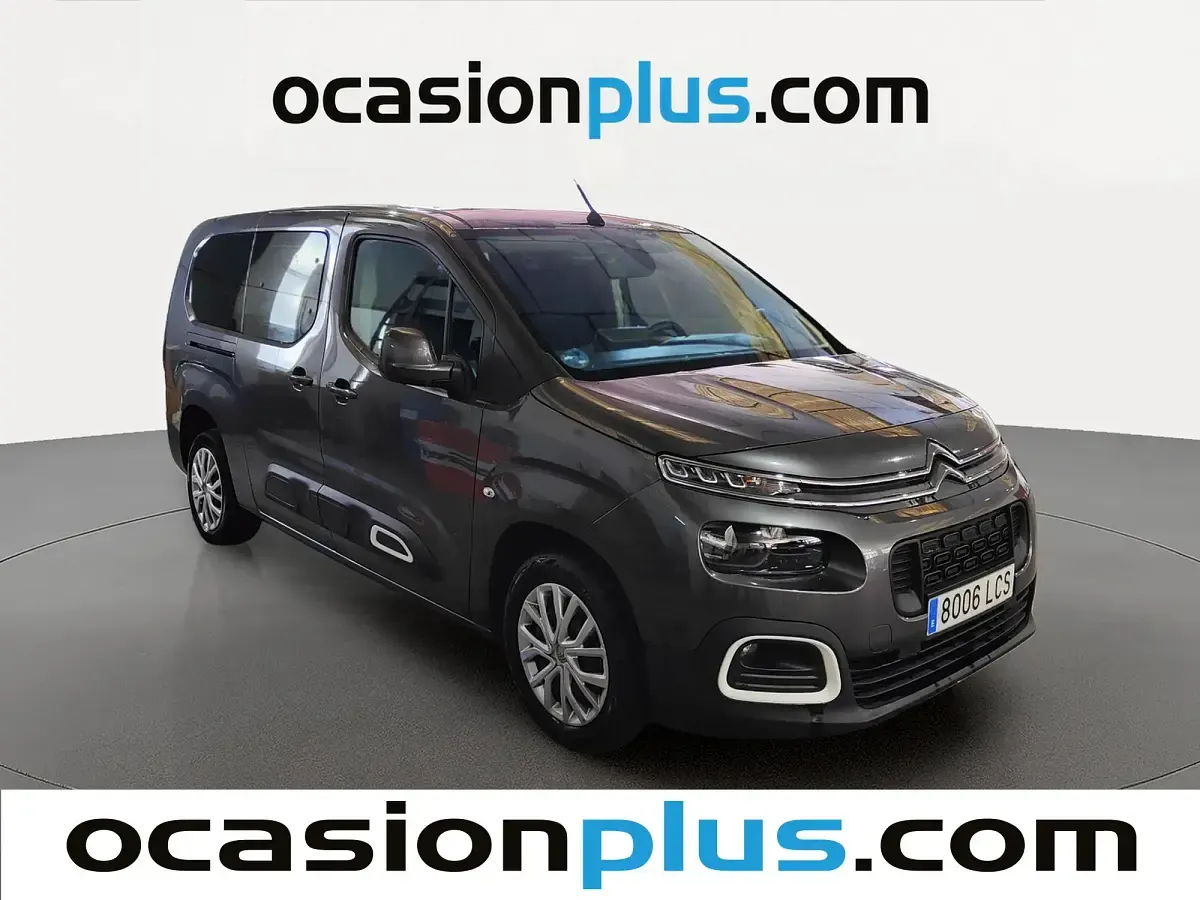 Usado Citroën Berlingo Feel 131 CV (96 kW) 2019 Gris Monovolumen