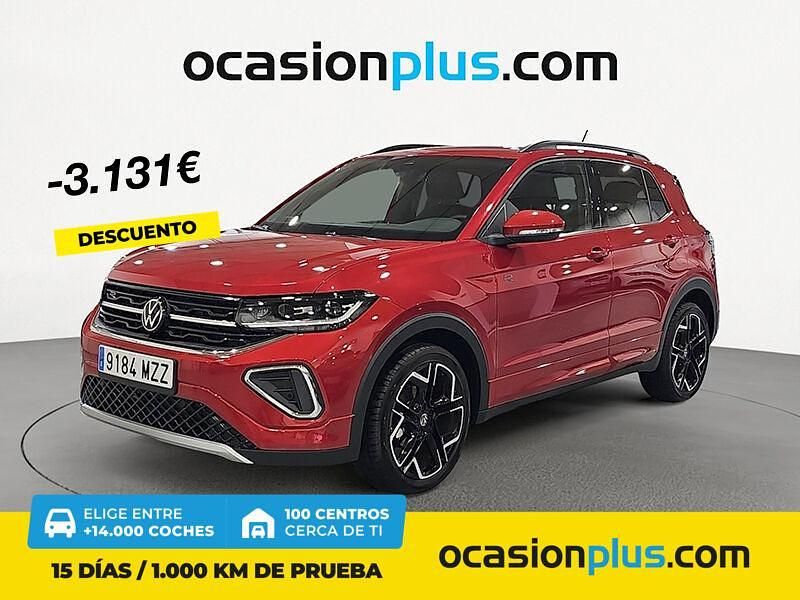 Rojo Usado 2025 VW T-Cross R-line SUV | 28.350 € - Imagen 1/4