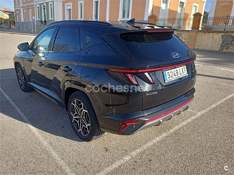 Usado Hyundai Tucson N Line 136 CV (100 kW) 2022 Negro SUV
