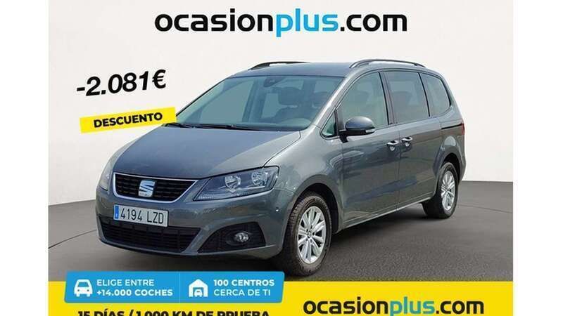 Gris Usado 2022 Seat Alhambra Style Monovolumen | 19.423 € (Super precio) - Imagen 1/4