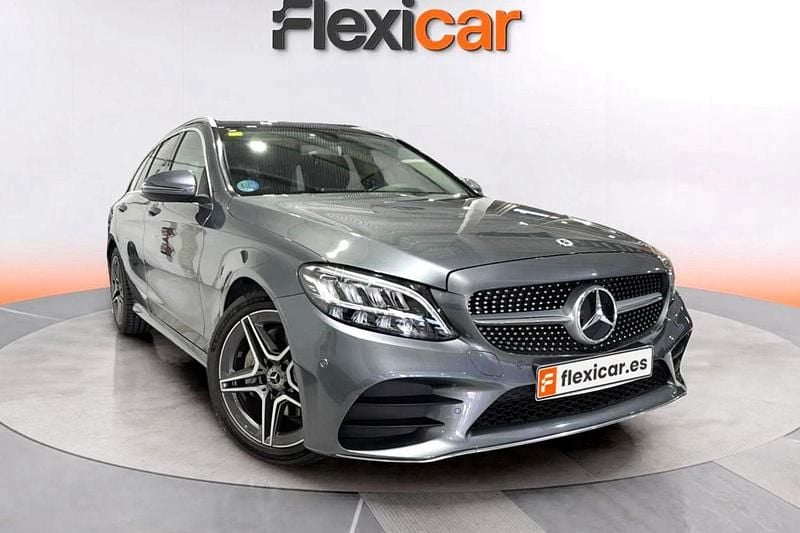 Gris Usado 2020 Mercedes C200 Familiar | 23.990 € (Buen precio) - Imagen 1/4