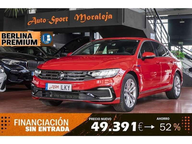 Rojo Usado 2020 VW Passat GTE Berlina | 21.900 € (Buen precio) - Imagen 1/4