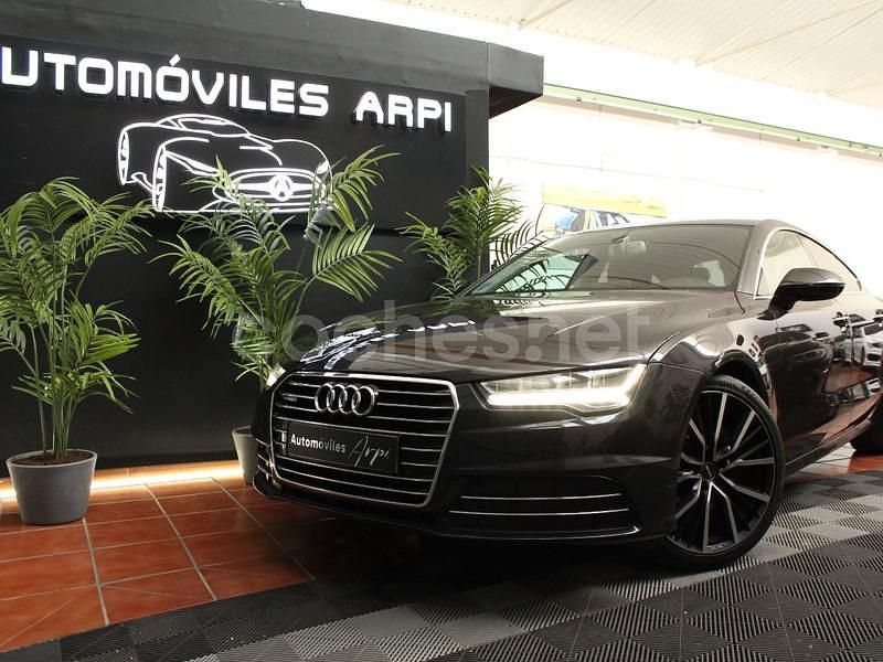 Gris / plata Usado 2017 Audi A7 Sportback Premium Utilitario | 22.990 € (Super precio) - Imagen 1/4