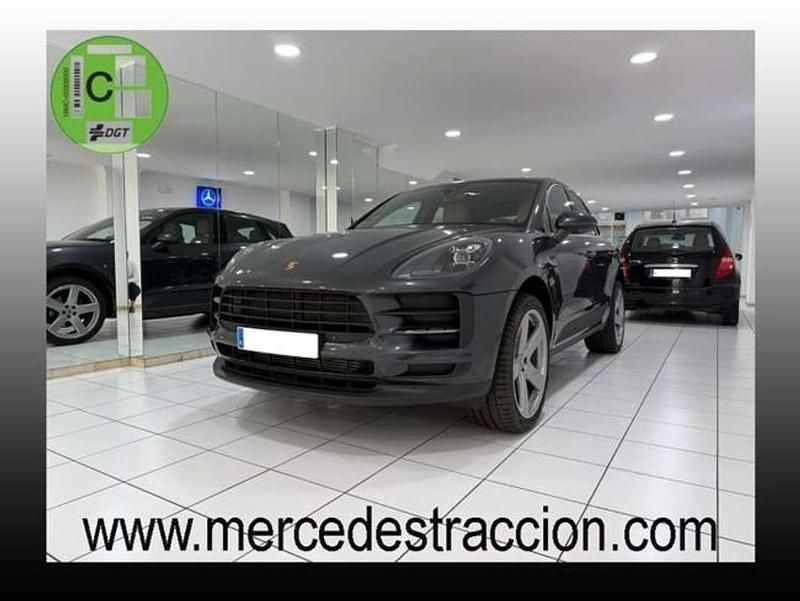 Usado Porsche Macan 245 CV (180 kW) 2021 Gris SUV