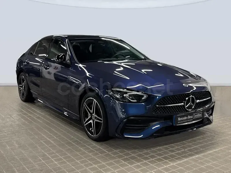 Usado Mercedes C200 163 CV (119 kW) 2025 Azul Berlina