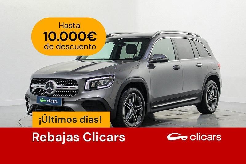 Gris Usado 2021 Mercedes GLB200 SUV | 40.290 € (Precio justo) - Imagen 1/4