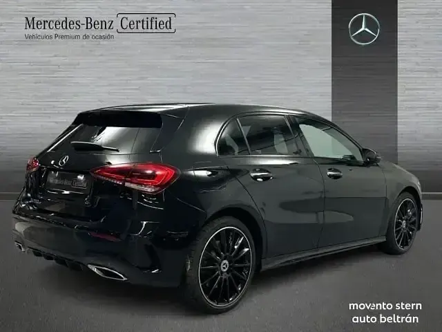 Usado Mercedes A250 AMG line 218 CV (160 kW) 2022 Negro Berlina