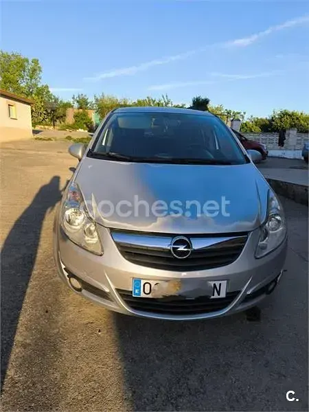 Usado Opel Corsa 75 CV (55 kW) 2009 Gris / plata Utilitario