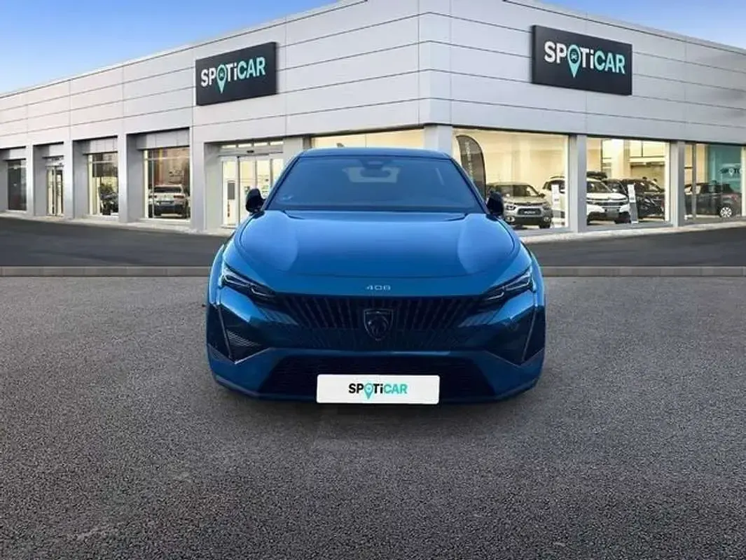Usado Peugeot 408 GT 181 CV (133 kW) 2025 Azul Berlina
