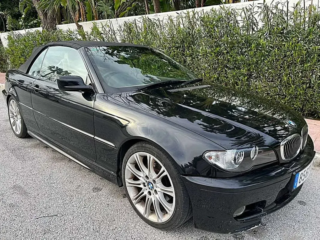 Usado BMW 325 Cabriolet 192 CV (141 kW) 2006 Negro Descapotable