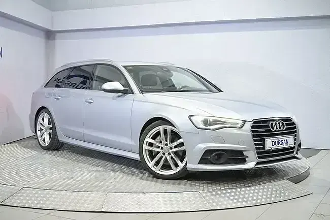 Usado Audi A6 S-Line 272 CV (200 kW) 2018 Gris Familiar