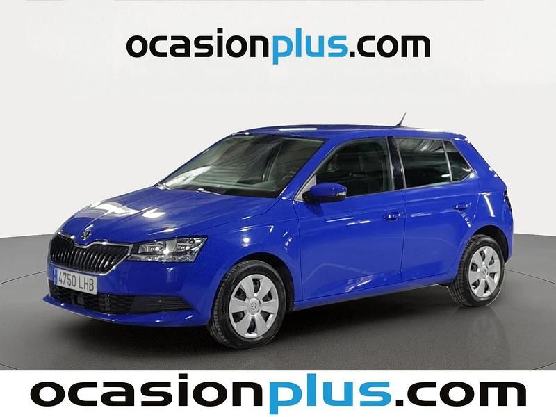 Brugt Skoda Fabia 60 HK (44 kW) 2020 Blå Hatchback