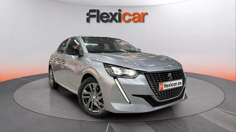 Usado Peugeot 208 Active 102 CV (75 kW) 2021 Gris Utilitario