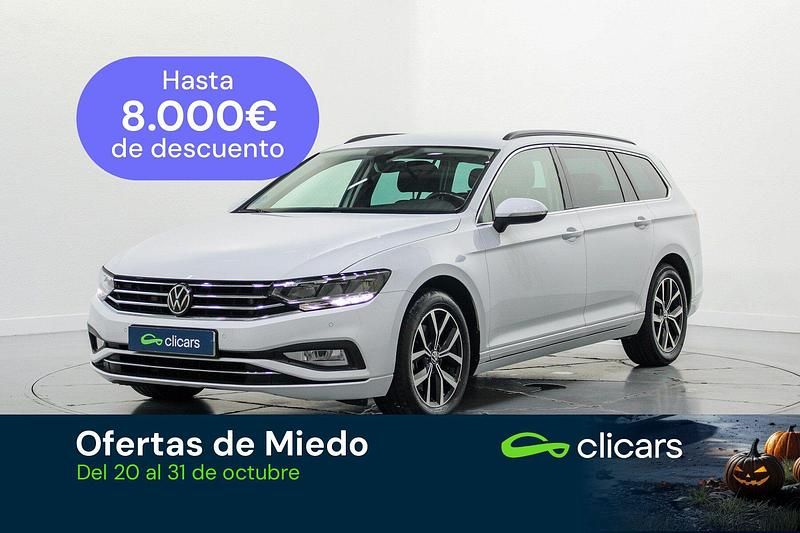 Blanco Usado 2022 VW Passat Executive Familiar | 19.190 € (Precio justo) - Imagen 1/4