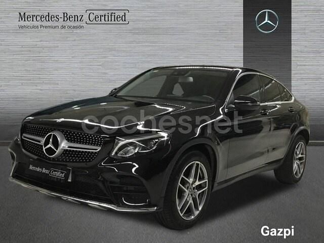 Negro obsidiana Usado 2017 Mercedes GLC250 AMG line Coupe | 38.900 € (Caro) - Imagen 1/4