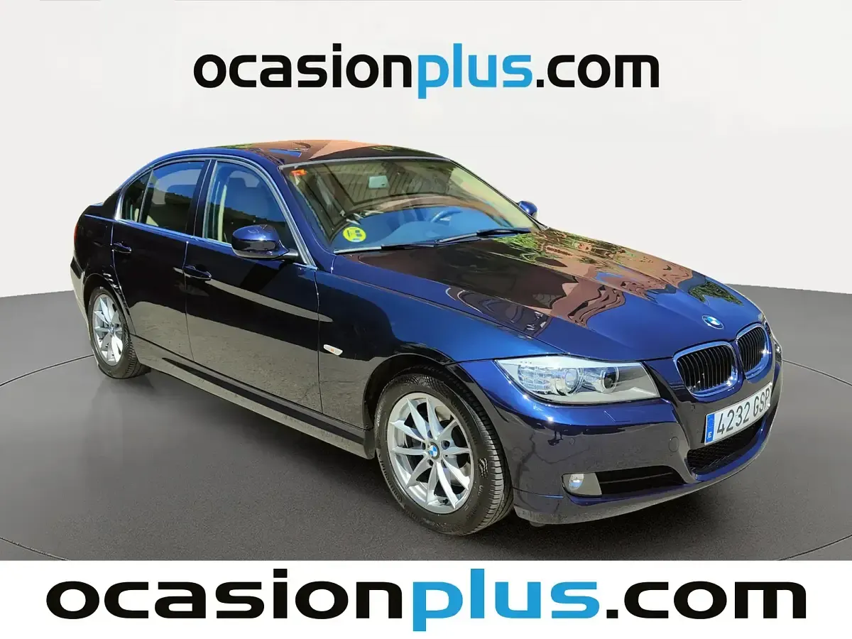 Usado BMW 320 177 CV (130 kW) 2009 Azul Berlina