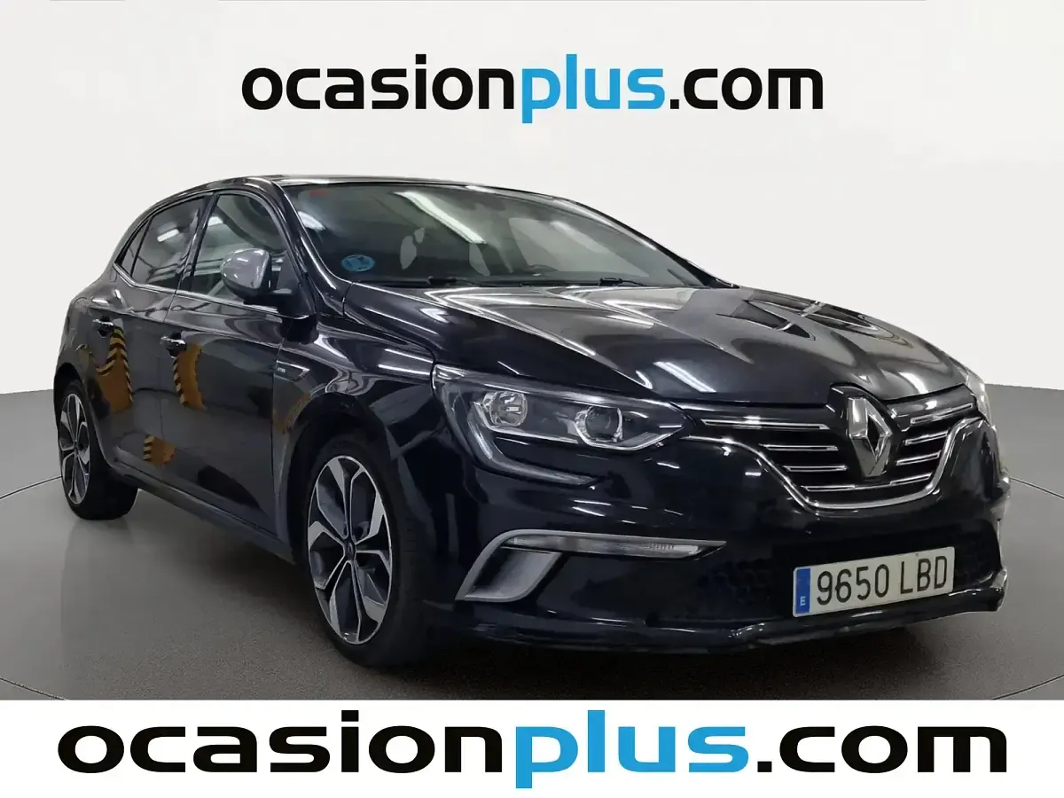 Usado Renault Mégane GT Line GT-Line 160 CV (117 kW) 2019 Negro Berlina