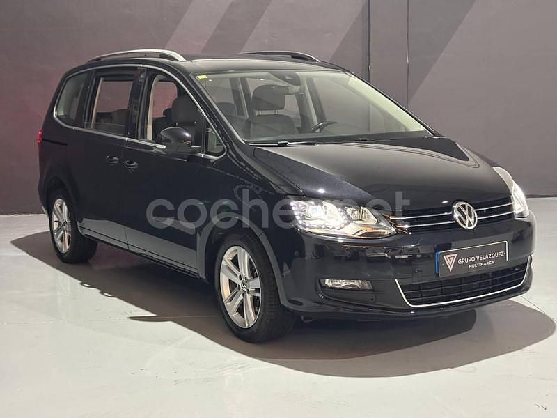 Usado VW Sharan Advance 150 CV (110 kW) 2020 Negro Monovolumen