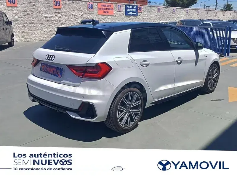 Usado Audi A1 Sportback S-Line 116 CV (85 kW) 2018 Blanco Utilitario