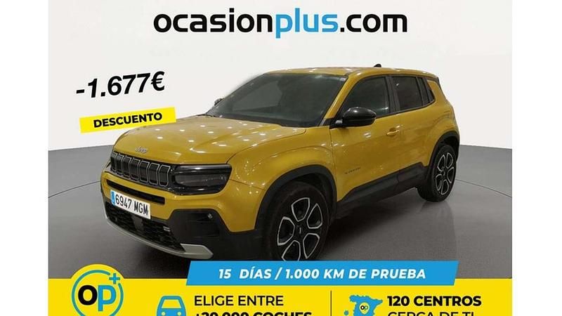Usado Jeep Avenger Summit 101 CV (74 kW) 2023 Amarillo SUV