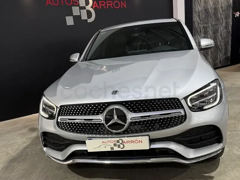 Usado Mercedes GLC220 194 CV (142 kW) 2019 Gris / plata SUV