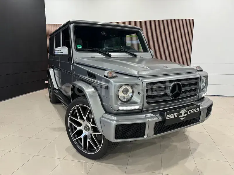 Usado Mercedes G350 245 CV (180 kW) 2018 Gris / plata SUV