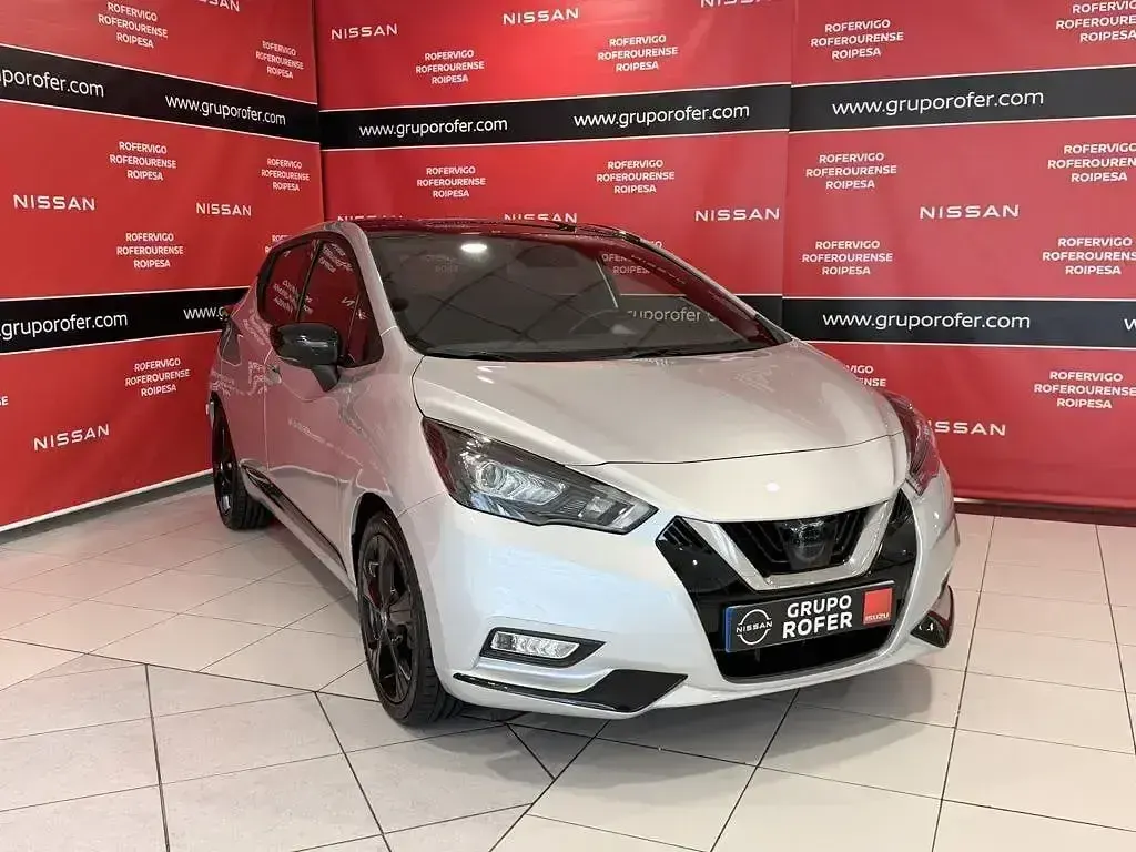 Usado Nissan Micra 92 CV (67 kW) 2023 Gris Utilitario