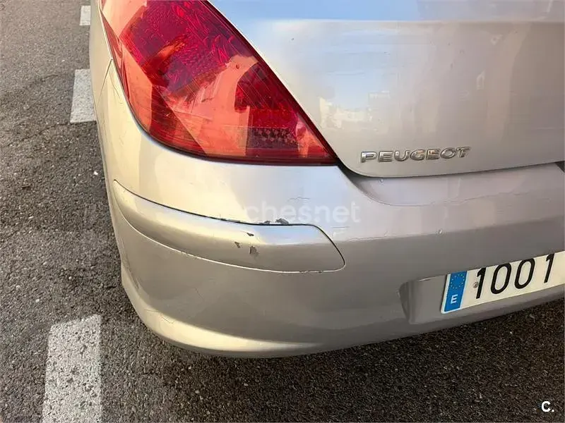 Usado Peugeot 308 Sport 110 CV (80 kW) 2009 Gris / plata Berlina