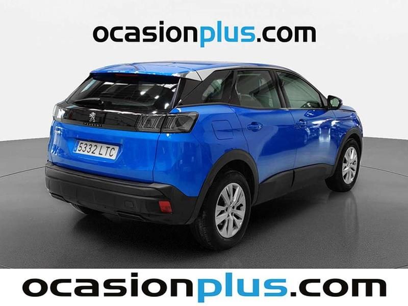 Usado Peugeot 3008 Active 131 CV (96 kW) 2021 Azul SUV