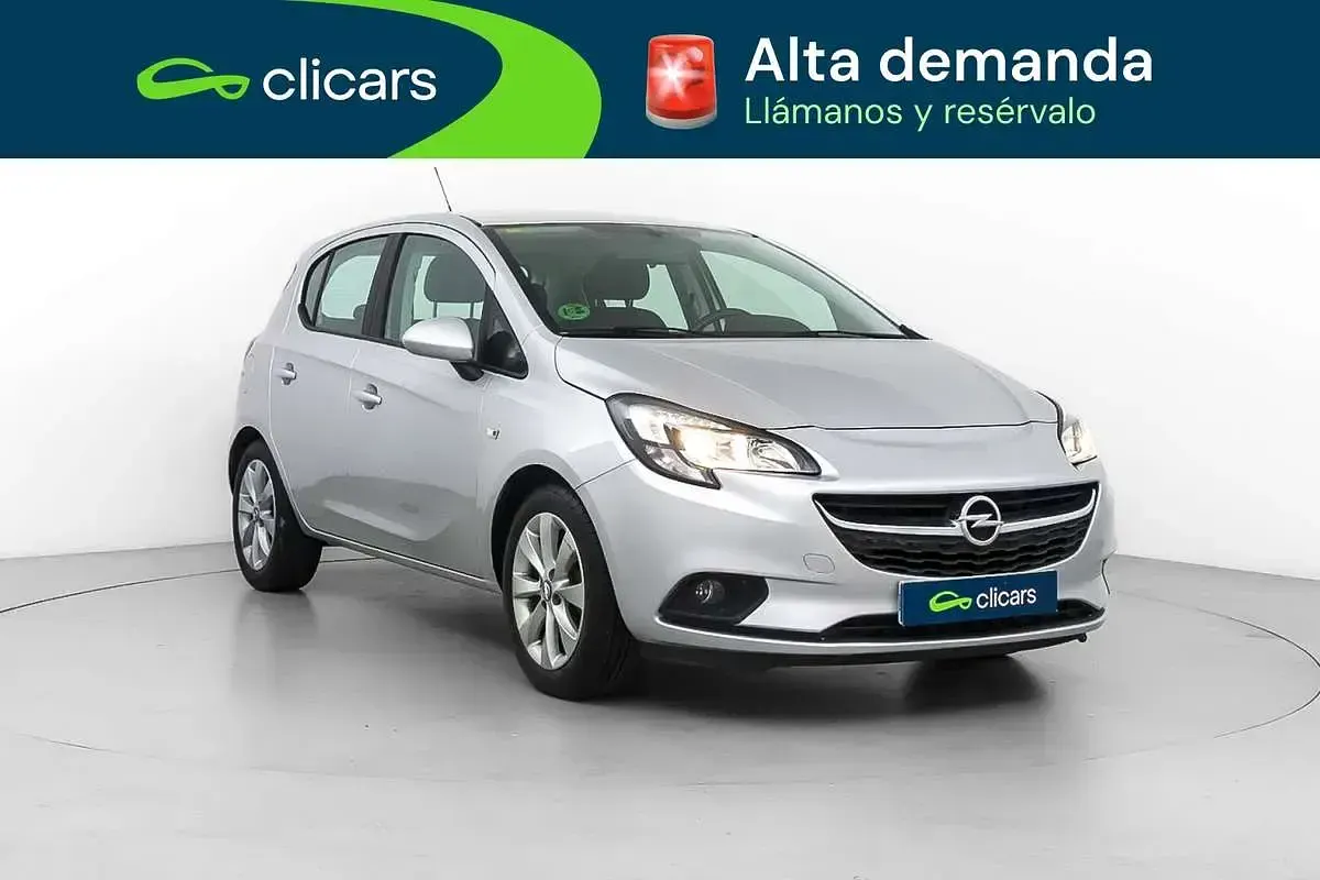 Usado Opel Corsa Selective 90 CV (66 kW) 2018 Gris Utilitario