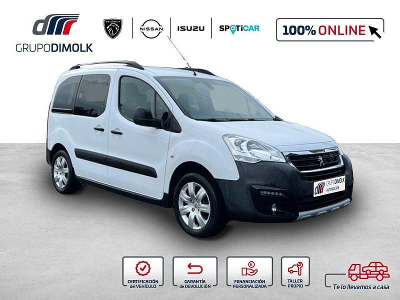 Usado Peugeot TePee Outdoor 100 CV (73 kW) 2017 Blanco Familiar