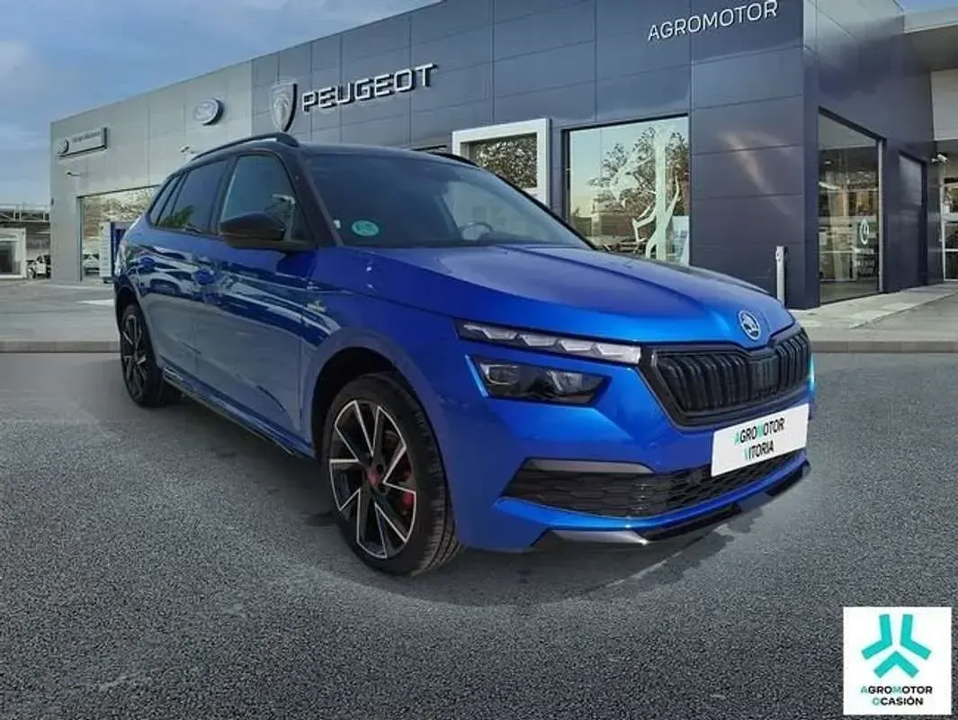 Usado Skoda Kamiq Monte Carlo 150 CV (110 kW) 2023 Azul SUV