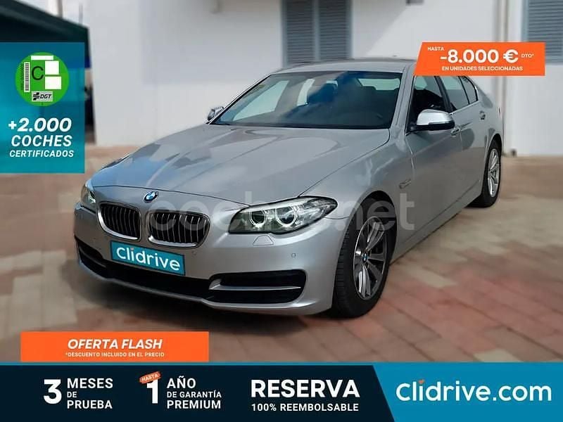 Gris / plata Usado 2016 BMW 525 Berlina | 21.190 € (Precio justo) - Imagen 1/3