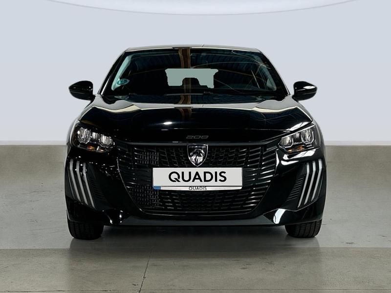 Usado Peugeot 208 Active 101 CV (74 kW) 2024 Negro Utilitario