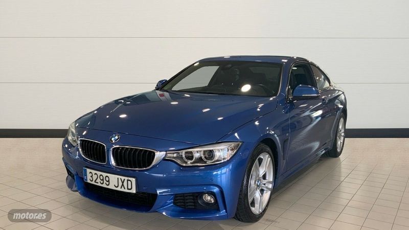 Usado BMW 420 190 CV (139 kW) 2017 Azul Coupe