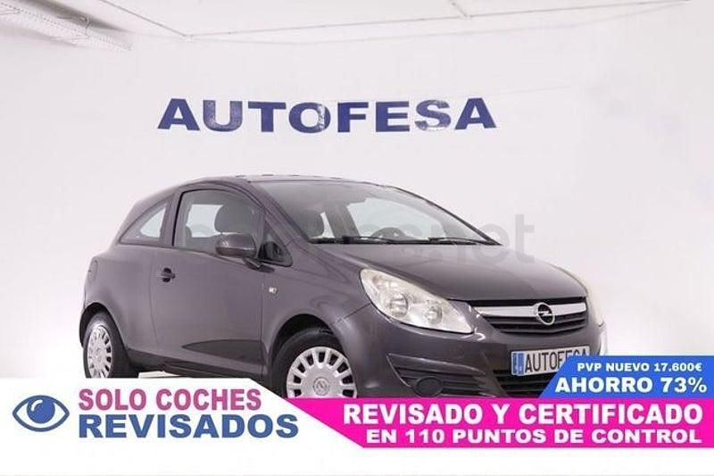 Usado Opel Corsa Essentia 85 CV (62 kW) 2010 Gris / plata Utilitario