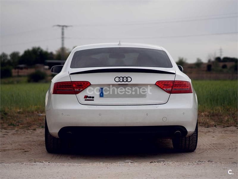 Usado Audi A5 Premium 265 CV (194 kW) 2009 Blanco Coupe
